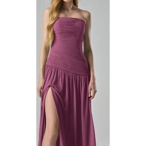 AW BRIDAL SZ 6 S Chanti pink Safia formal bridesmaid party maxi dress NEW B46